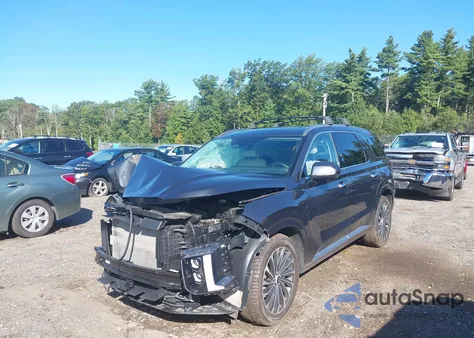 2024 Hyundai Palisade Calligraphy from USA, damaged, VIN KM8R7DGE7RU675874